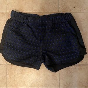 Satin Embroidered Shorts